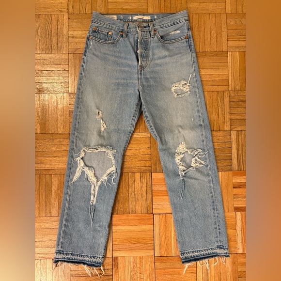 Levi's Wedgie Straight Jeans Authentically Yours - Picture 3 of 11